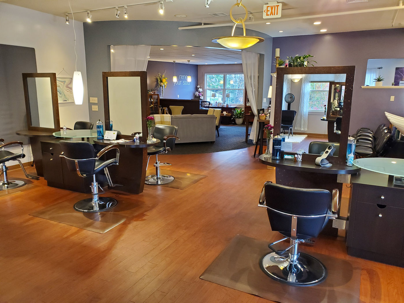 New Leaf Salon Interior